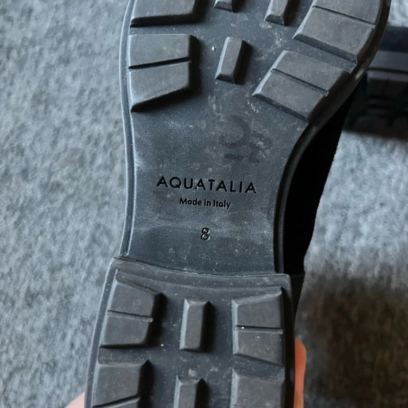 Aquatalia Shearling Lace up boots, size 8 - Picture 4 of 6